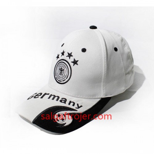 Tyskland VM 2018 Kasket Hvid Tyskland VM 2018 Kasket Hvid